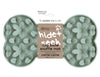 Dexypaws Silicone Snuffle Mat "Hide + Seek" Bone, Sage Green (NEW)