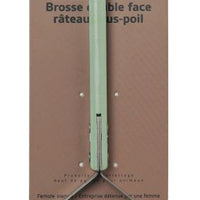 Dexypaws Double-Sided Metallic Deshedding Undercoat Brush For Pets