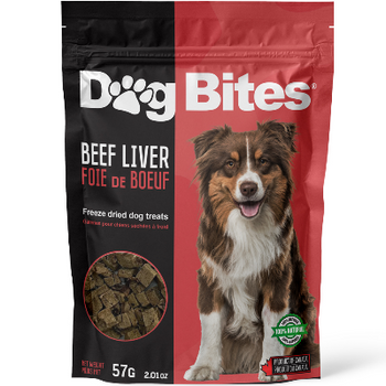 Dog Bites® Freeze Dried Beef Liver Dog Treat
