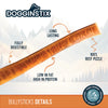 DOGGINSTIX Bully Sticks 12" Jumbo Natural Dog Chews & Treats