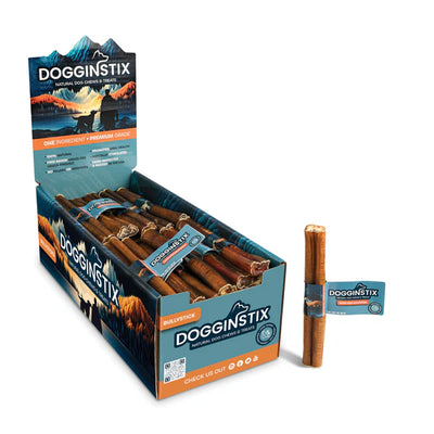 DOGGINSTIX Bully Sticks Monster Natural Dog Chews & Treats