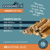DOGGINSTIX Bully Sticks Monster Natural Dog Chews & Treats