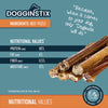 DOGGINSTIX Bully Sticks 12" Jumbo Natural Dog Chews & Treats