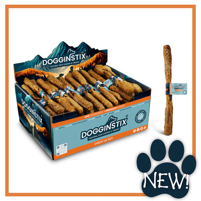 DOGGINSTIX Lamb Collagen Barbell Dog Treat