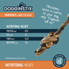 DOGGINSTIX Bully Sticks Lamb Collagen Double Knot