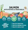 Naturo Pet Foods – Naturo Canine Grain Free Salmon & Potato with Veg – 400gram