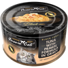 Fussie Cat – Premium Tuna w/Prawns in Gravy 2.82 oz
