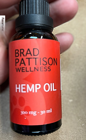 Brad Pattison Hemp Oil for Pets 300 mg / 30 ml SALE