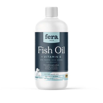 Fera Pets – Fish Oil for Dogs, Liquid – 16 oz (NEW)