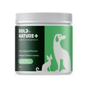 Bold by Nature Green Lipped Mussel Supplement for Dogs & Cats 160gm