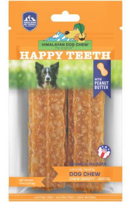 Himalayan Dog Chew Happy Teeth Peanut Butter