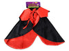 Riley & Rex Fright Night Pet Costume Satin Vampire Cape