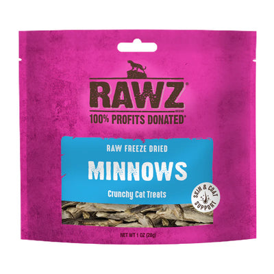 Rawz Freeze Dried Minnows 28g (1oz)