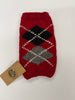 Chilly Dog - Red Classic Argyle xsmall SALE