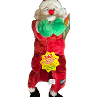 Kyjen Xmas Santa Squeaker Mat SALE