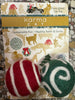 DHARMA DOG KARMA CAT – 2 Pack Wool Felt Holiday Balls