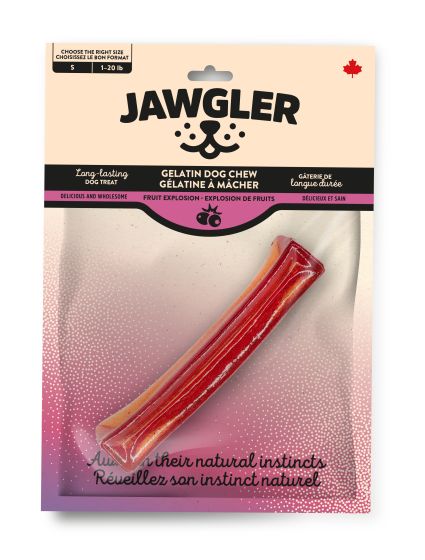 Jawgler Fruit Explosion Gelatin Dog Chew (NEW)