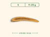 Jawgler Antler Dog Chew, Split Smoked Ham