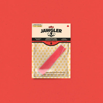 Jawgler Cheese Dog Chew Strawberry