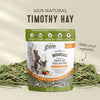 Living World Green Botanicals Premium Timothy Hay - Veggie Mix - 1.36kg (48 oz)