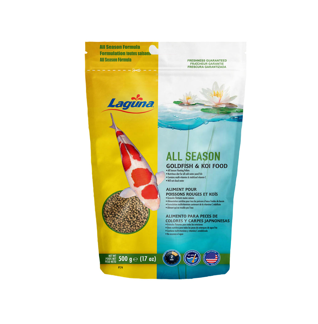Laguna All Season Goldfish & Koi Floating Food - 500 g (17 oz)