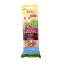 Living World Guinea Pig Sticks - Honey Flavour - 112 g (4 oz) - 2-pack