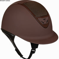 IRH XLT Helmet - Matte Brown with Gloss Vent SALE