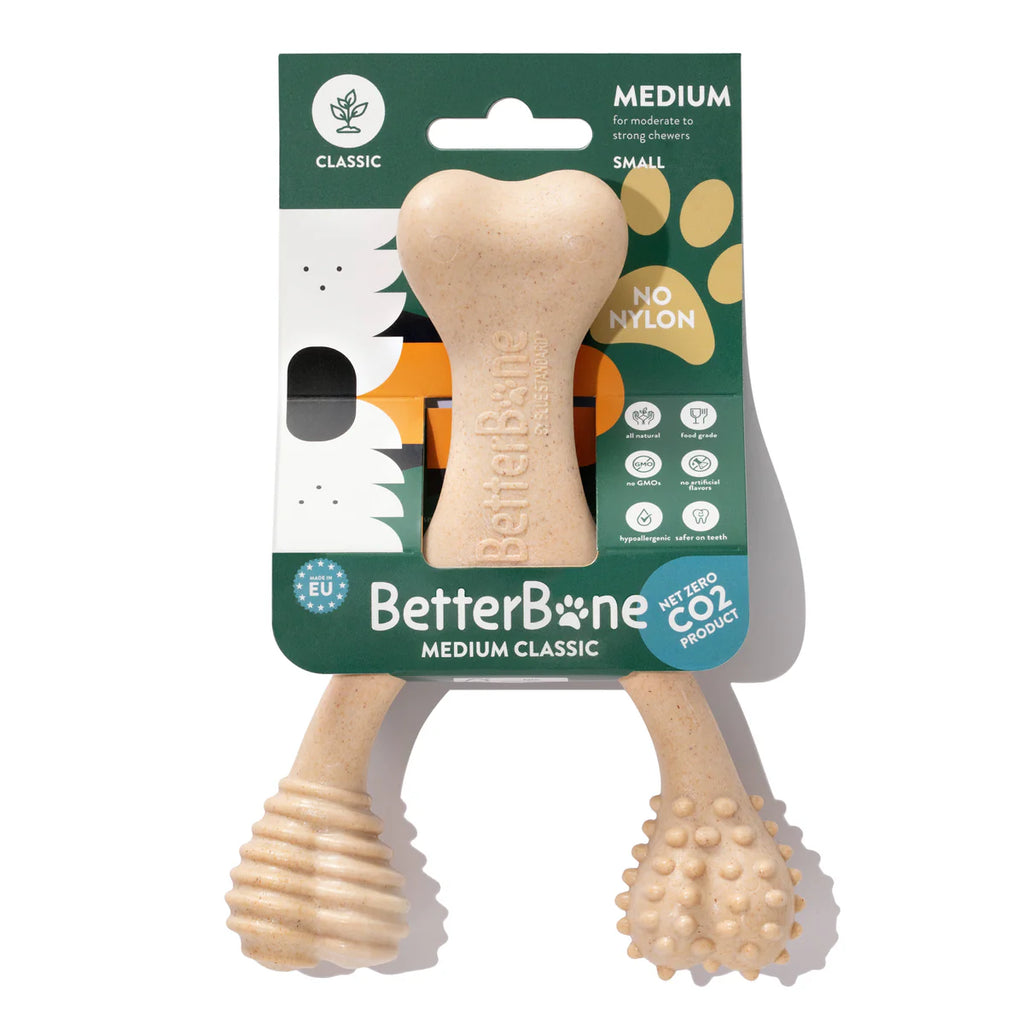 BetterBone Medium Density Classic Dog Chew for Light to Strong Chewers