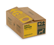 BOLD by NATURE Mega Chicken Frozen Dog Food 24 lb (48 x 8 oz Patties)