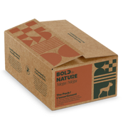 BOLD by NATURE Non-Chicken Variety Box Frozen Dog Food 24 lb (48 x 8 oz Patties)