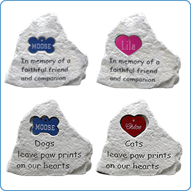 Pet Memorial Stones