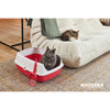 Maryloo Litter Box with Rim Aqua