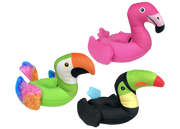 Multipet™ Margaritaville® Birds Pool Floats Assorted Characters Dog Toy