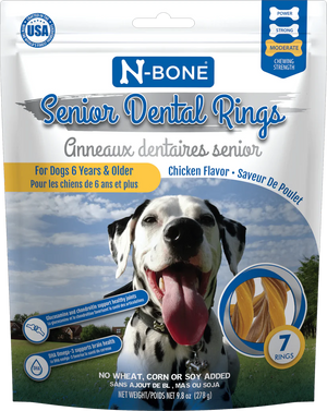 N-Bone Senior Dental Rings - Chicken 7 Count