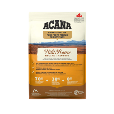 Acana Highest Protein, Wild Prairie™