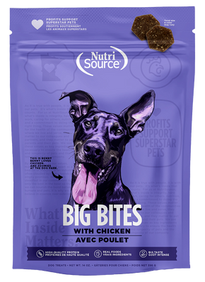 NutriSource® Chicken Big Bites 14oz Dog Treat SALE