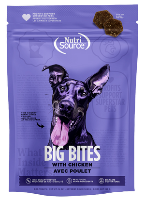 NutriSource® Chicken Big Bites 14oz Dog Treat SALE