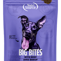 NutriSource® Beef Big Bites 14oz Dog Treat SALE