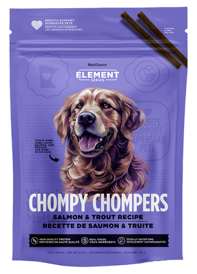 NutriSource® Salmon & Trout Chompy Chompers 6oz Dog Treat SALE