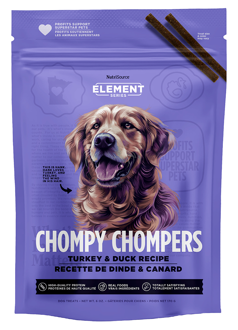 NutriSource® Turkey & Duck Chompy Chompers 6oz Dog Treat SALE