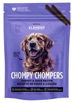 NutriSource® Turkey & Duck Chompy Chompers 6oz Dog Treat SALE