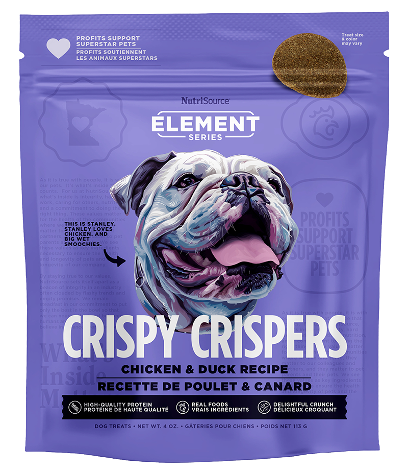 NutriSource® Chicken & Duck Crispy Crispers 4oz Dog Treat SALE