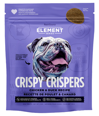 NutriSource® Chicken & Duck Crispy Crispers 4oz Dog Treat SALE