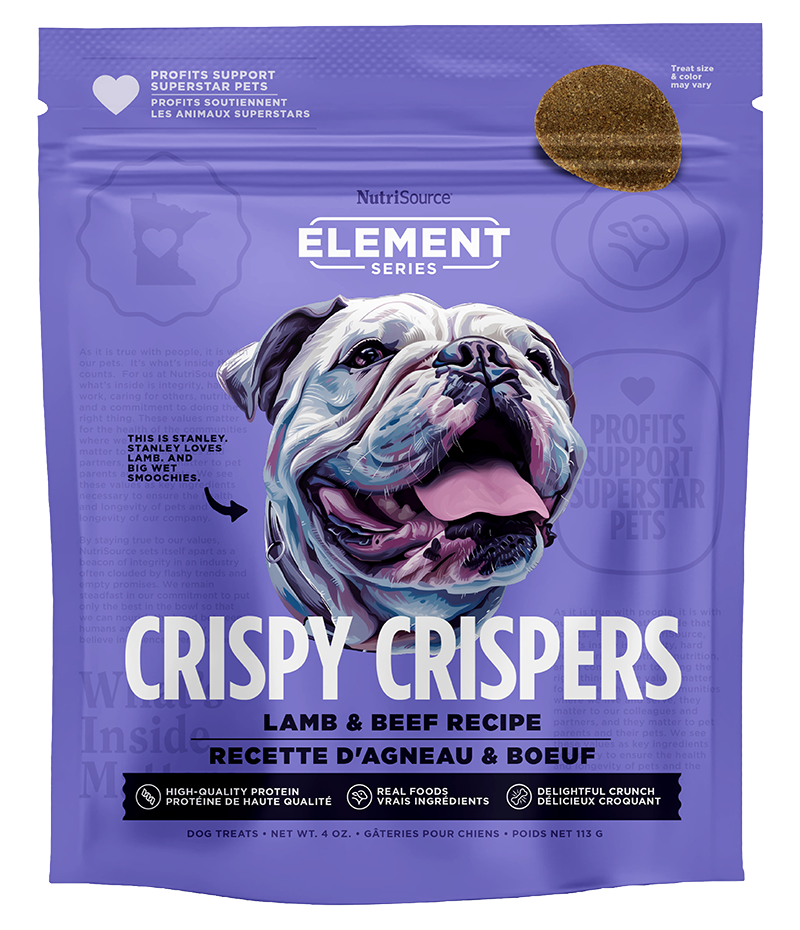 NutriSource® Beef & Lamb Crispy Crispers 4oz Dog Treat SALE