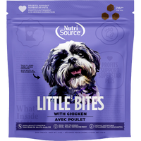 NutriSource® Grain Free Peanut Butter Little Bites 6oz Dog Treat SALE