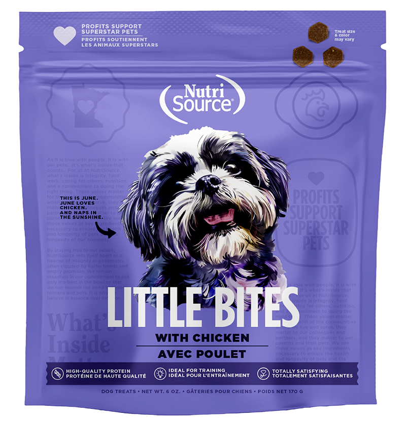 NutriSource® Chicken Little Bites 6oz Dog Treat SALE