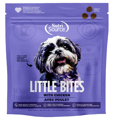 NutriSource® Chicken Little Bites 6oz Dog Treat SALE