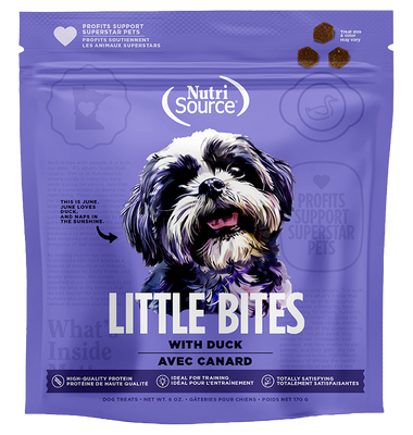 NutriSource® Duck Little Bites 6oz Dog Treat SALE