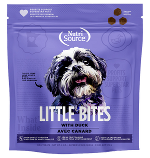 NutriSource® Duck Little Bites 6oz Dog Treat SALE