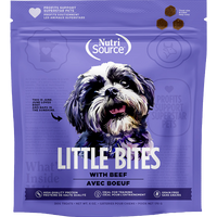 NutriSource® Grain Free Beef Little Bites 6oz Dog Treat SALE